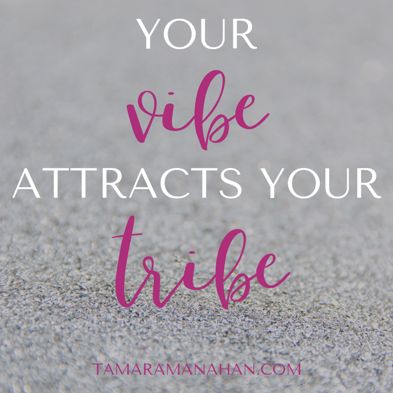 your vibe attracts your tribe